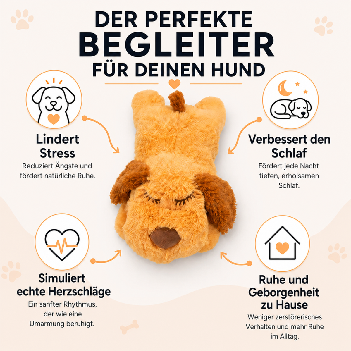 CuddleBeat™ – Ein Herzschlag zum Kuscheln