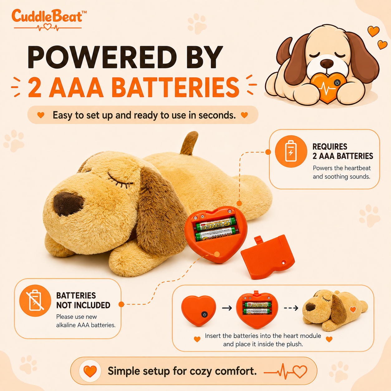 CuddleBeat™ – A Heartbeat They Can Cuddle